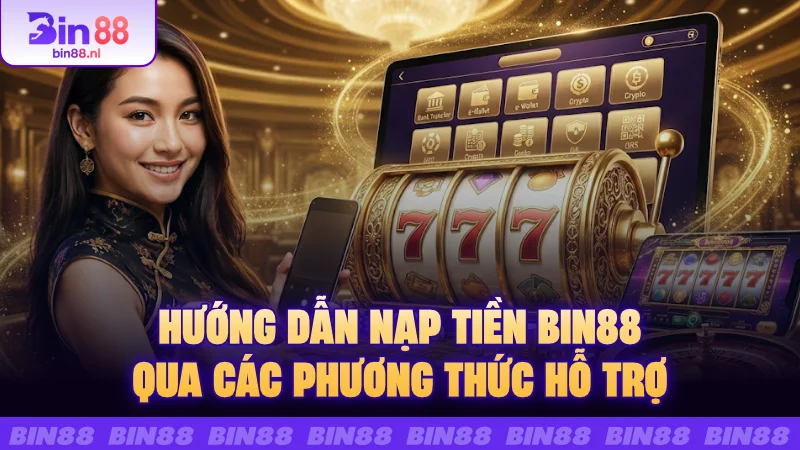 Hướng dẫn nạp tiền BIN88 qua các phương thức hỗ trợ
