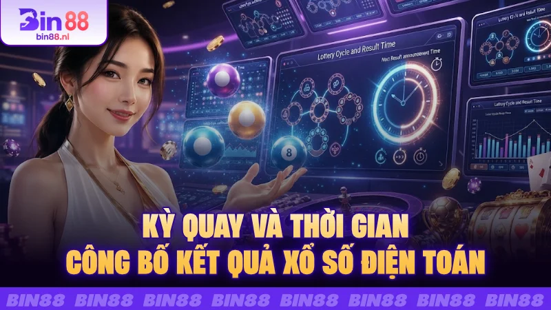 Kỳ quay và thời gian công bố kết quả Xổ số điện toán