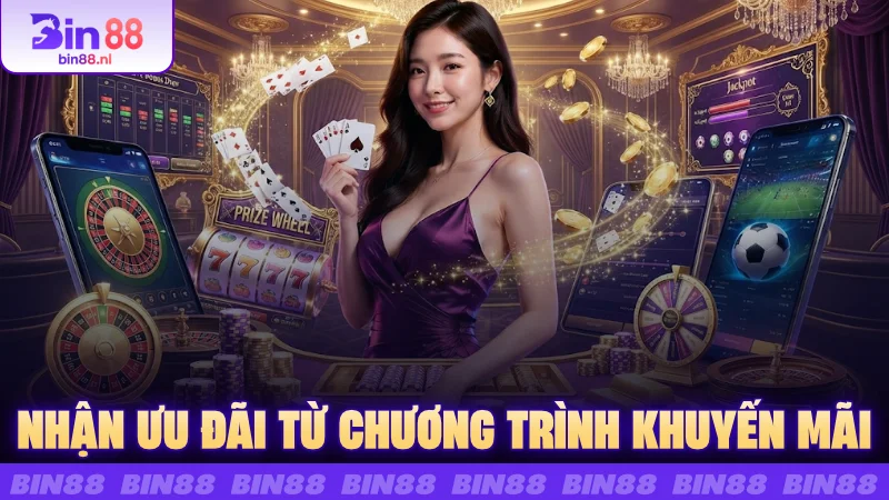 Nhận ưu đãi từ chương trình khuyến mãi