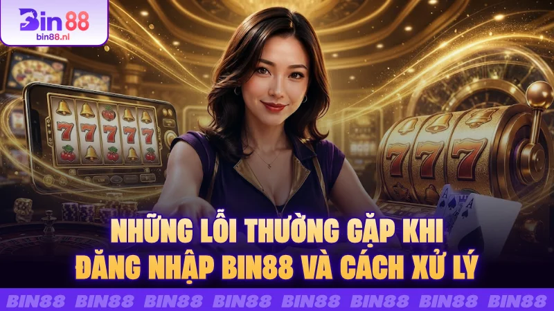 Những lỗi thường gặp khi đăng nhập BIN88 và cách xử lý