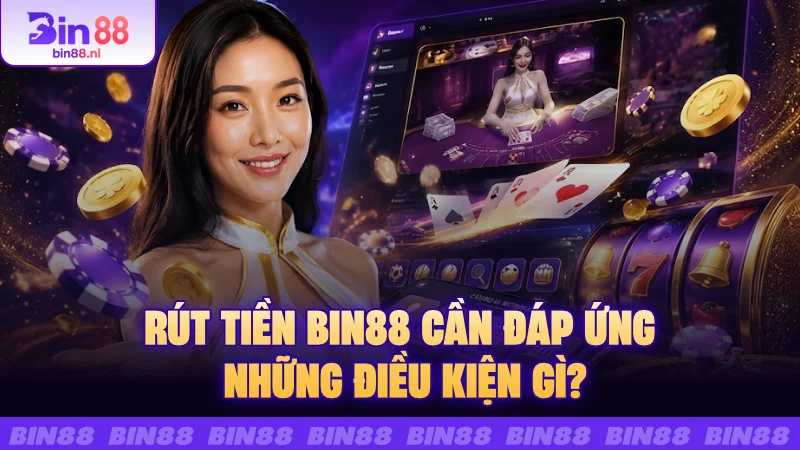Rút tiền BIN88 cần đáp ứng những điều kiện gì?