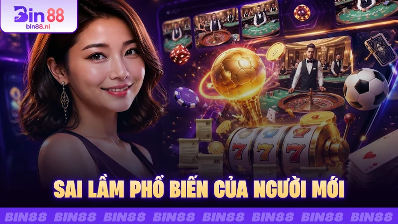 Sai lầm phổ biến của người mới