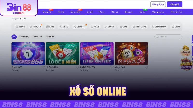Xổ số online