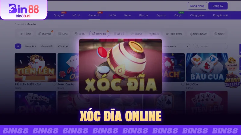 Xóc đĩa online