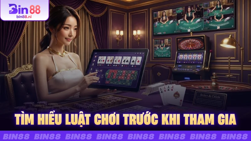 Tìm hiểu luật chơi trước khi tham gia
