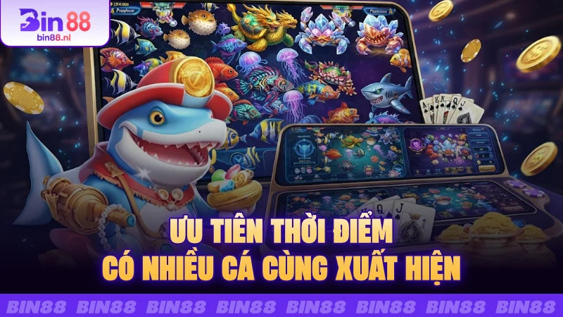Các loài cá và mục tiêu được thiết kế đa dạng
