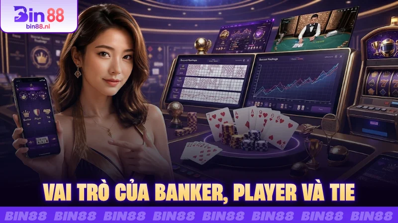 Vai trò của Banker, Player và Tie